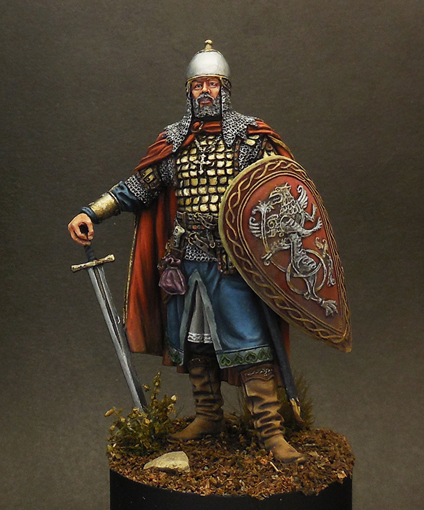 Figures: Novgorod boyar Gavrila Olexich, 1240s