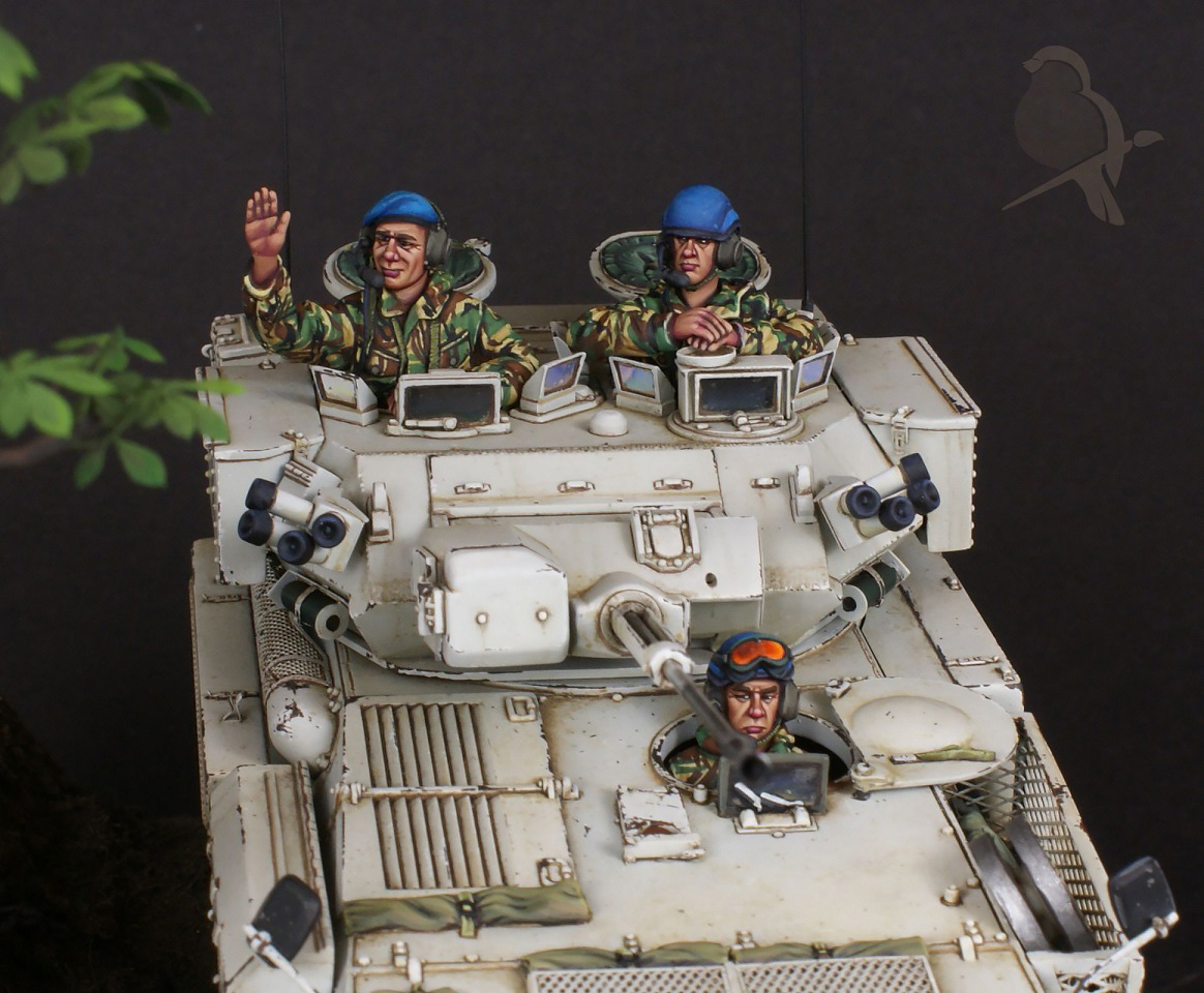 Dioramas and Vignettes: Scimitar light tank. Bosnia, 1992-94, photo #11