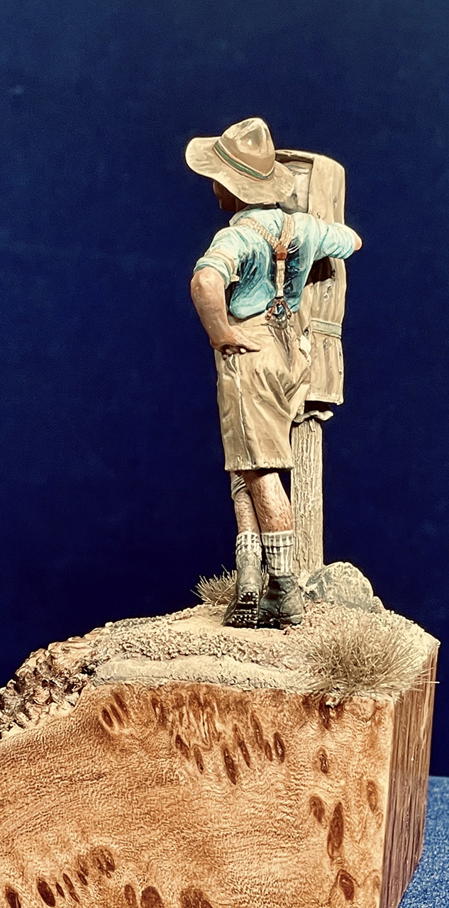 Диорамы и виньетки: Новозеландский рядовой с чучелом, Галлиполи, 1914 год, фото #4
