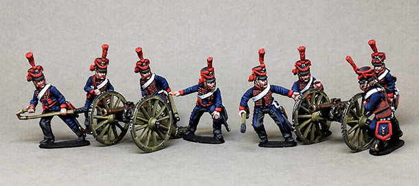 Figures: French artillery