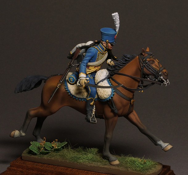 Figures: French hussar, 5th regt.