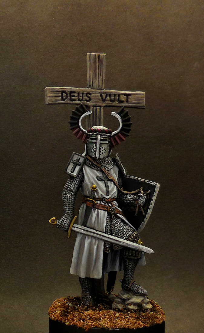 Figures: Crusader, 13th century, photo #1