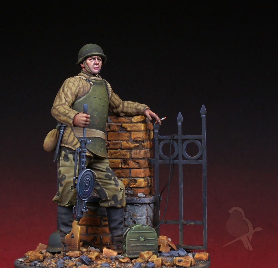 Фигурки: Пулемётчик ШИСБр. 1943-45г., фото #2