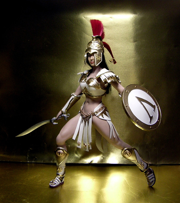 Miscellaneous: Spartan female warrior