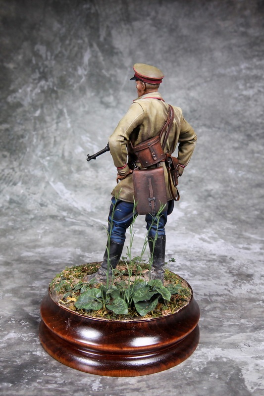 Figures: Red Army infantry captain. Summer 1941, photo #10