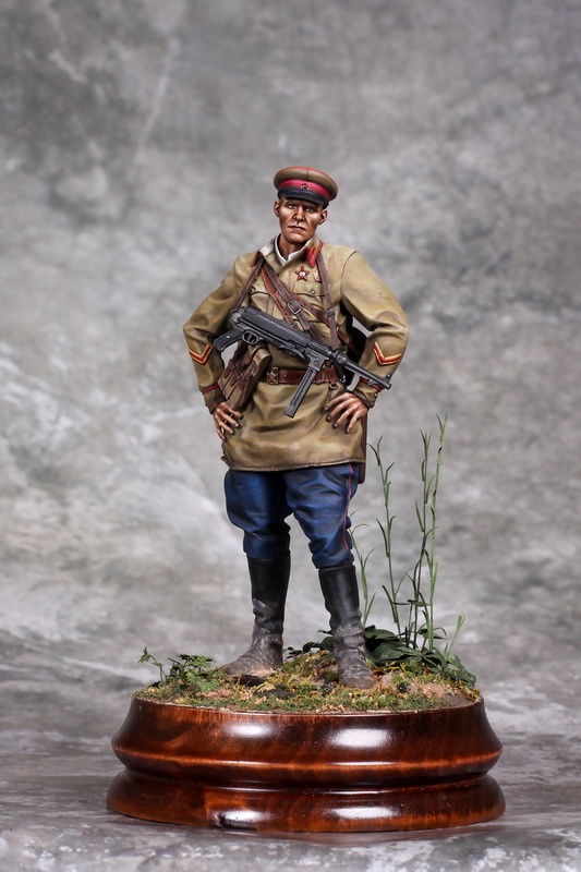 Figures: Red Army infantry captain. Summer 1941, photo #4