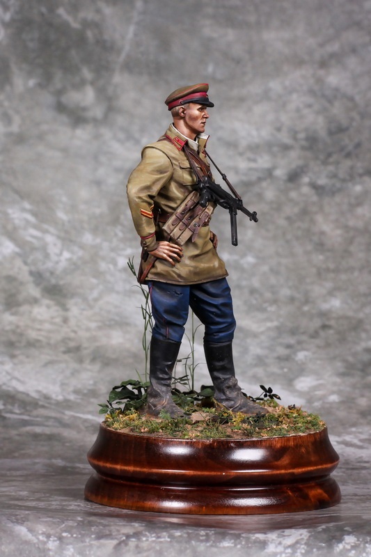 Figures: Red Army infantry captain. Summer 1941, photo #5
