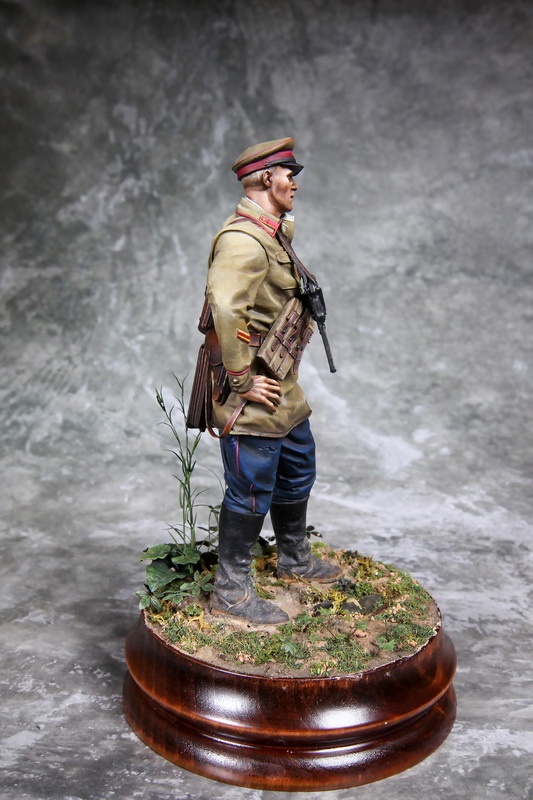 Figures: Red Army infantry captain. Summer 1941, photo #8