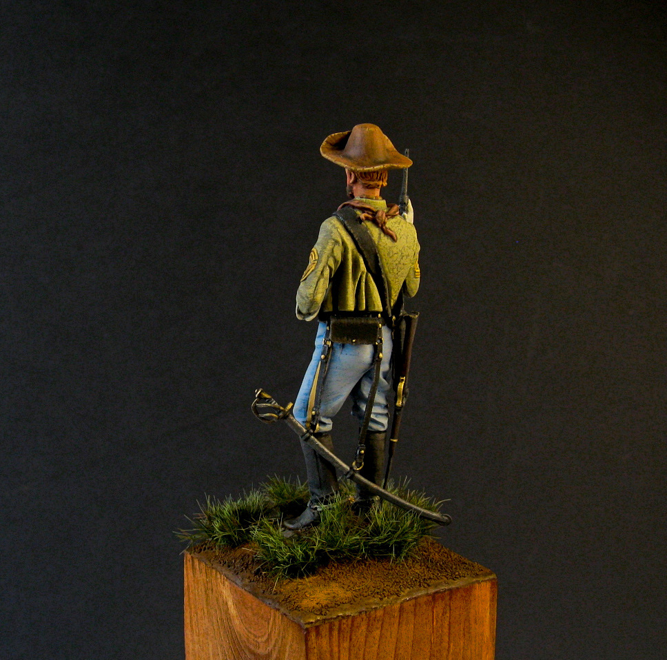 Figures: Confederate cavalry sergeant, photo #3