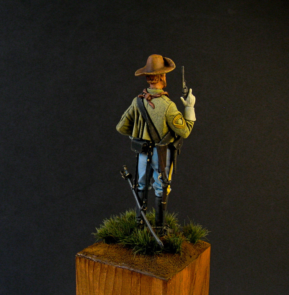 Figures: Confederate cavalry sergeant, photo #4