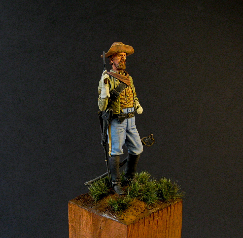 Figures: Confederate cavalry sergeant, photo #5