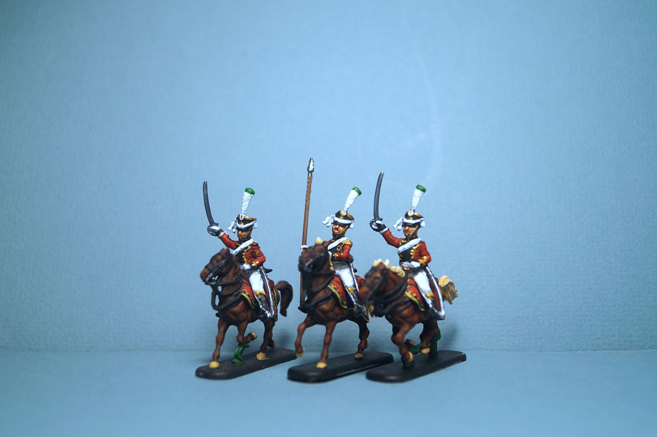 Figures: Saxon chevaux-leger, 1813, photo #3