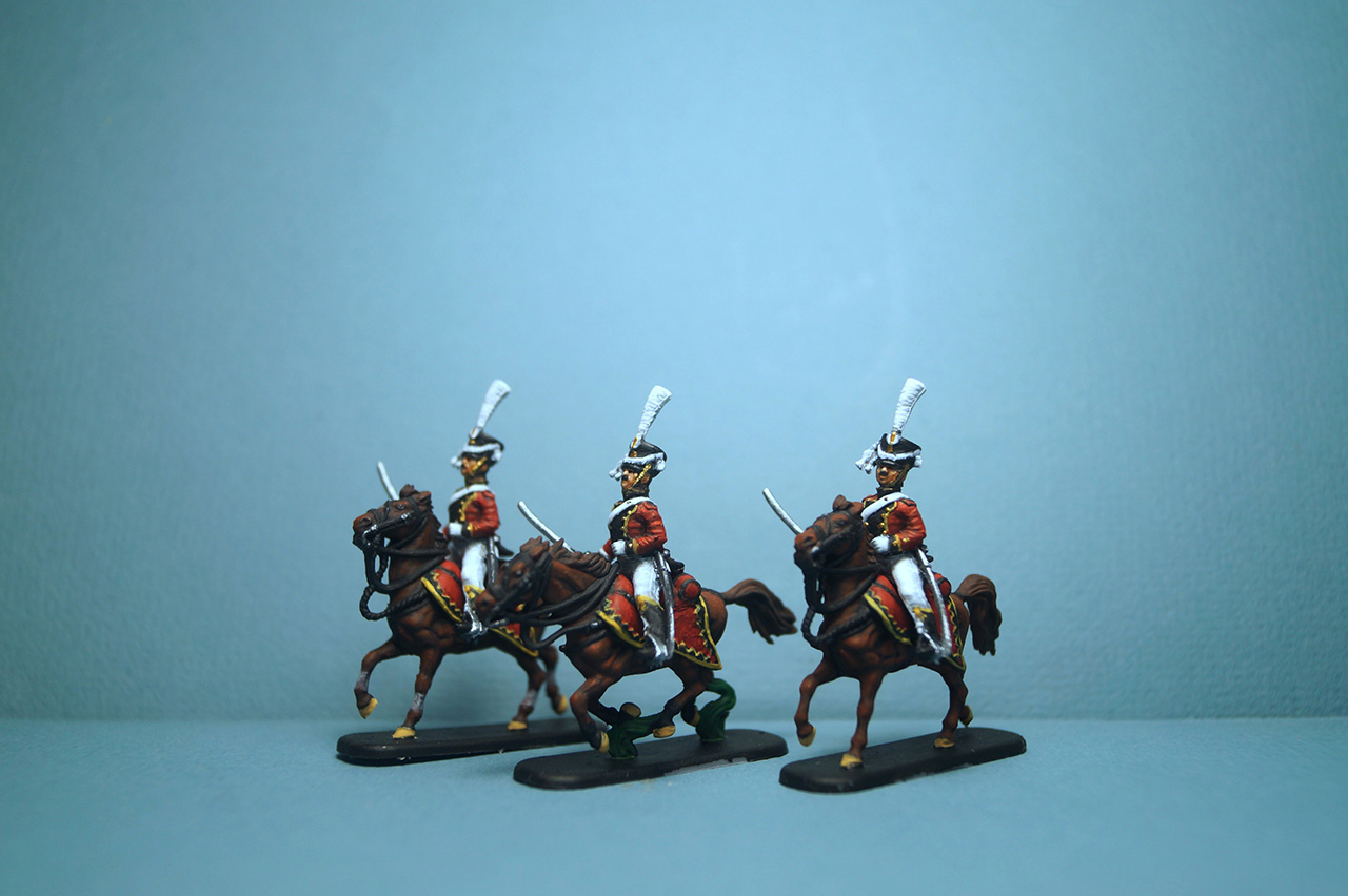 Figures: Saxon chevaux-leger, 1813, photo #4