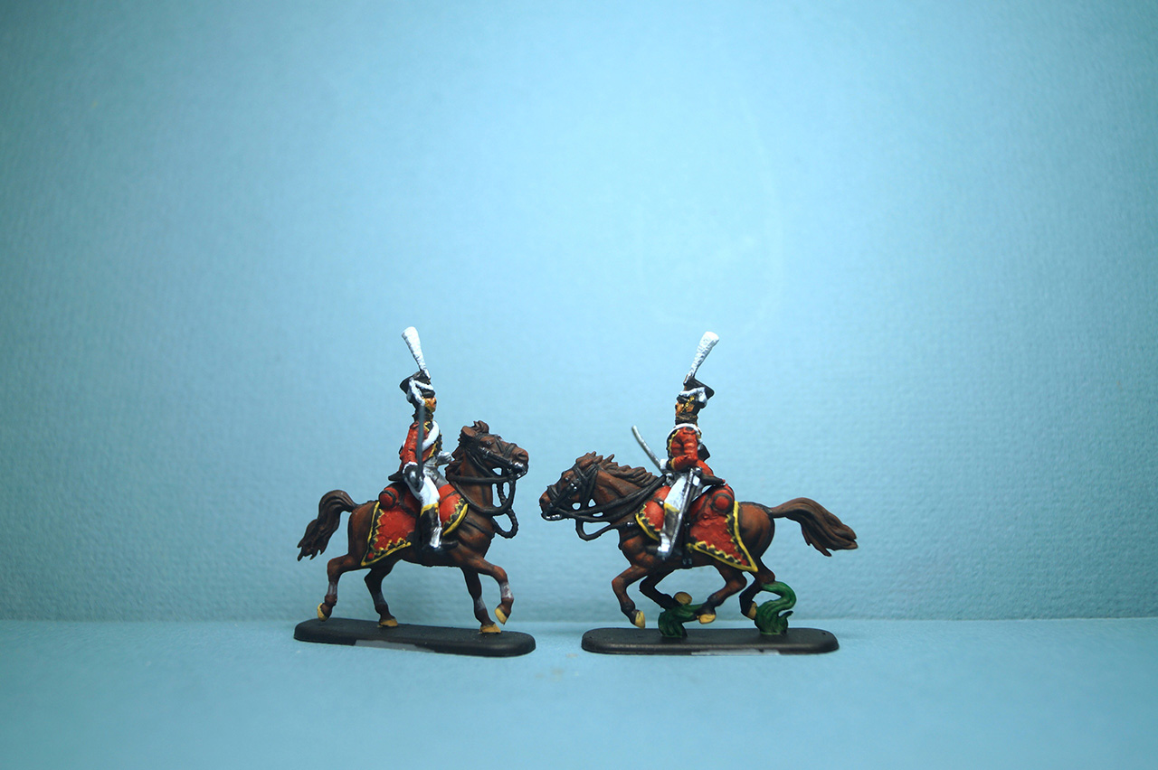 Figures: Saxon chevaux-leger, 1813, photo #5