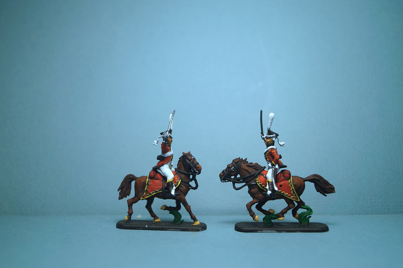 Figures: Saxon chevaux-leger, 1813, photo #6
