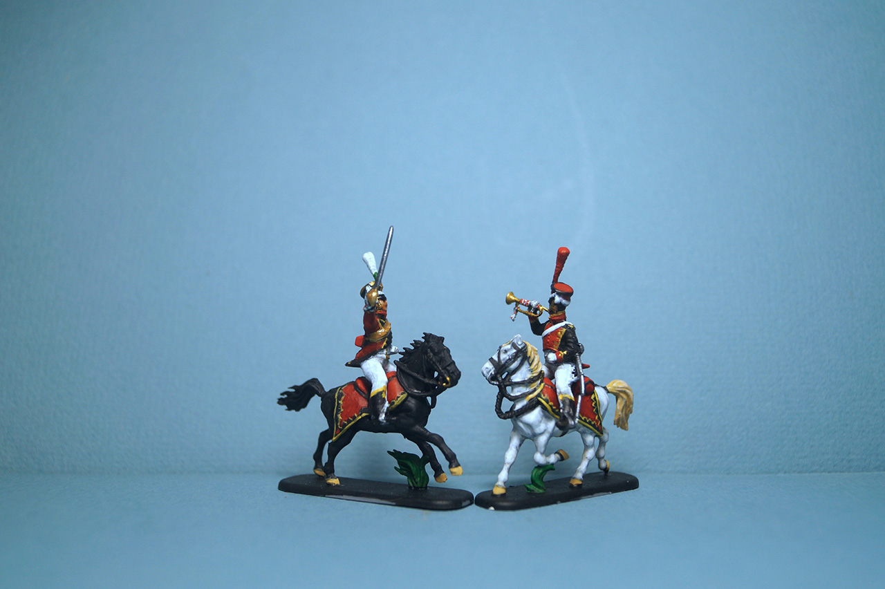 Figures: Saxon chevaux-leger, 1813, photo #7