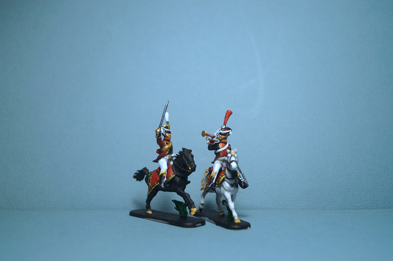 Figures: Saxon chevaux-leger, 1813, photo #8