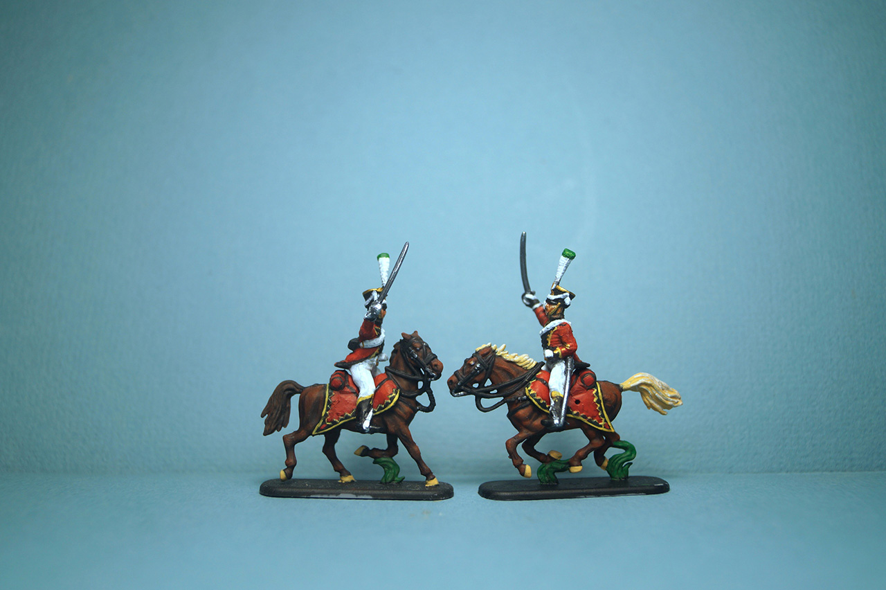 Figures: Saxon chevaux-leger, 1813, photo #9