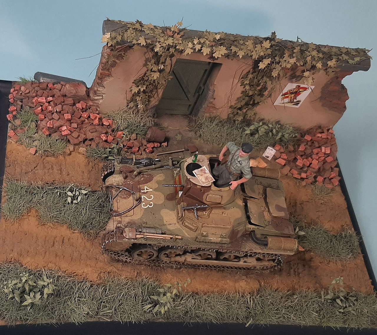 Диорамы и виньетки: Pz.I Ausf.A в Испании, фото #5