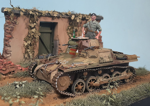 Диорамы и виньетки: Pz.I Ausf.A в Испании