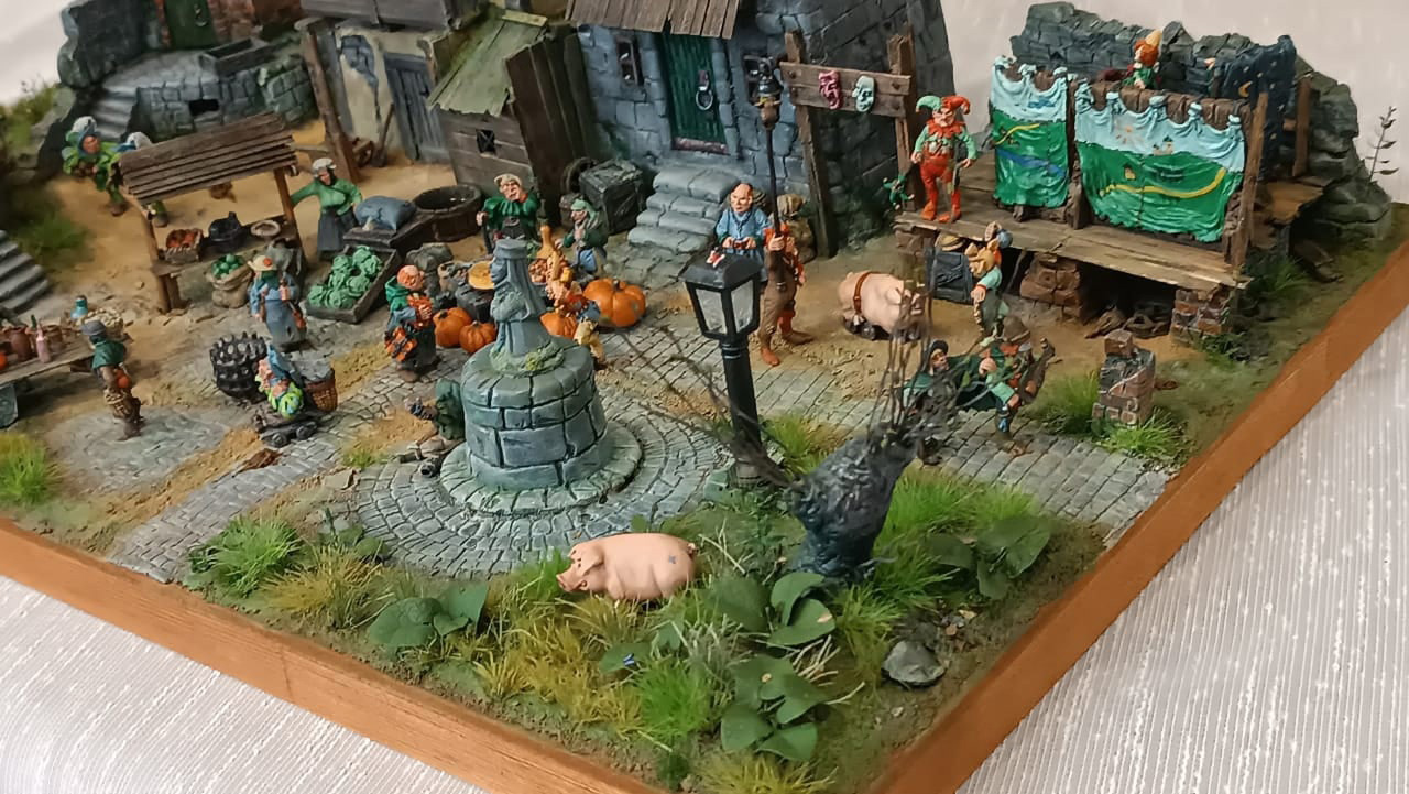 Dioramas and Vignettes: Medieval town, photo #4
