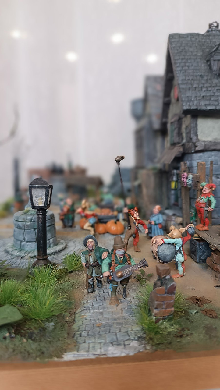Dioramas and Vignettes: Medieval town, photo #9
