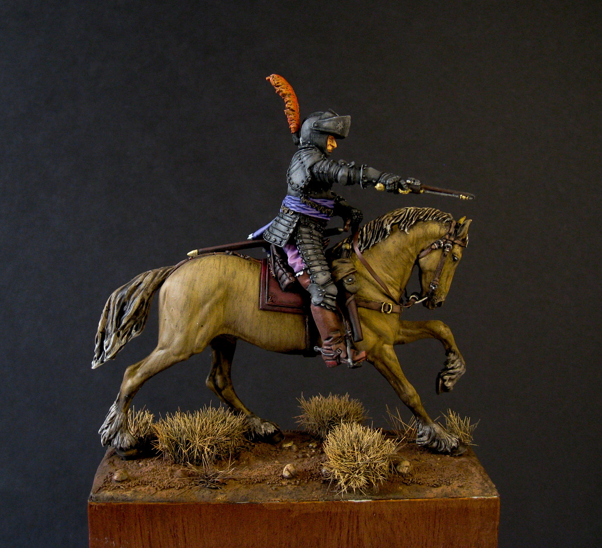 Figures: Cuirassier, early 17th century, photo #2