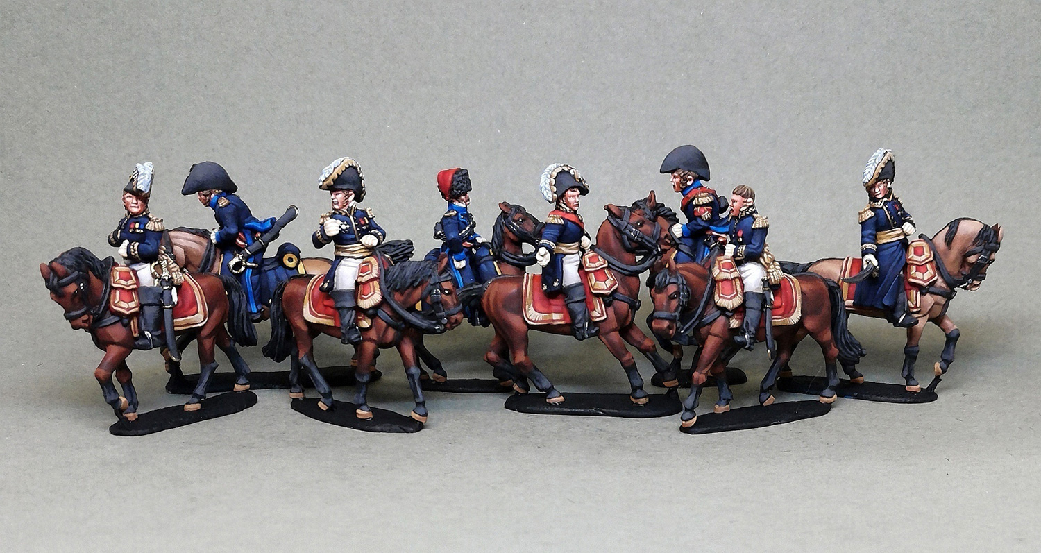Фигурки: Жером Бонапарт с корпусными и дивизионными генералами, фото #2