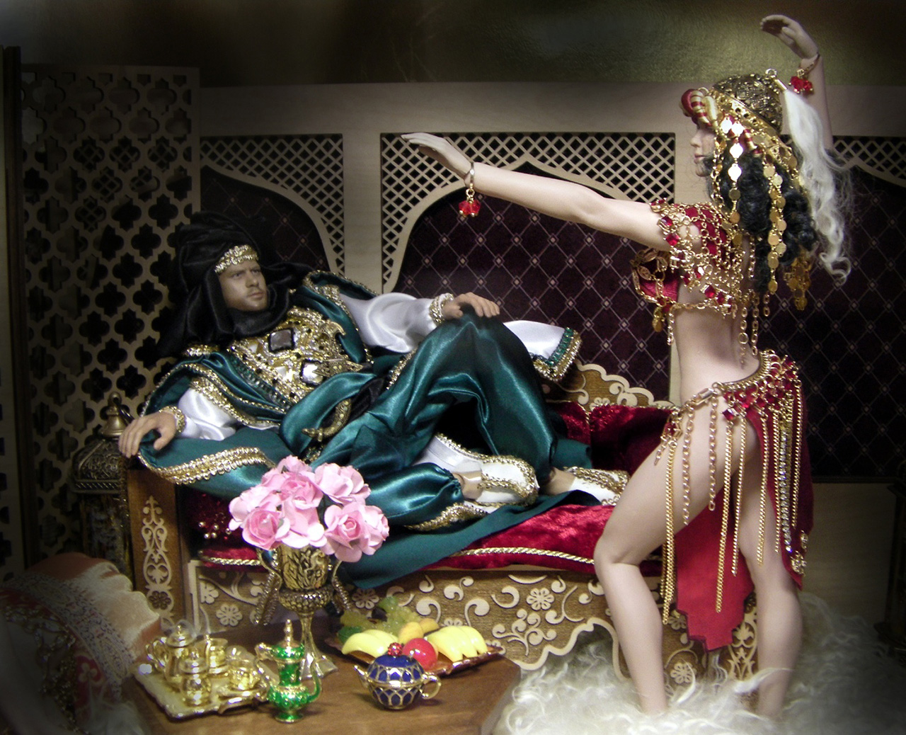 Dioramas and Vignettes: Sultan and odalisques, photo #4