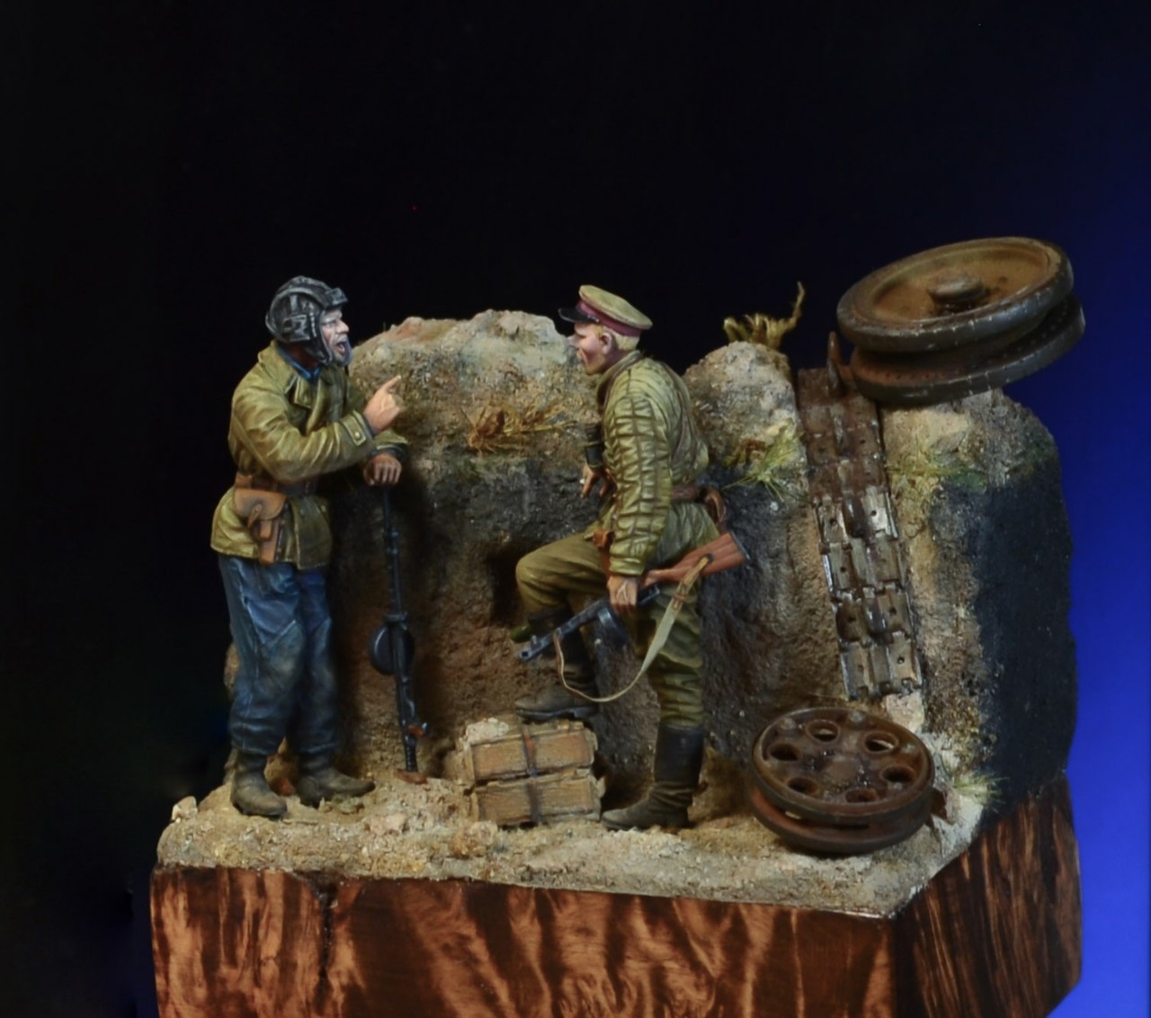Dioramas and Vignettes: Let's burn enemy tanks together!, photo #1