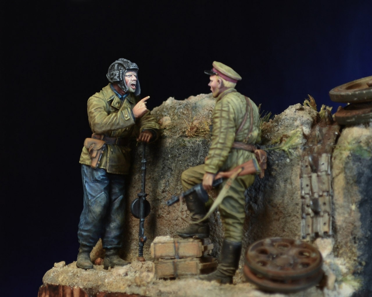 Dioramas and Vignettes: Let's burn enemy tanks together!, photo #2