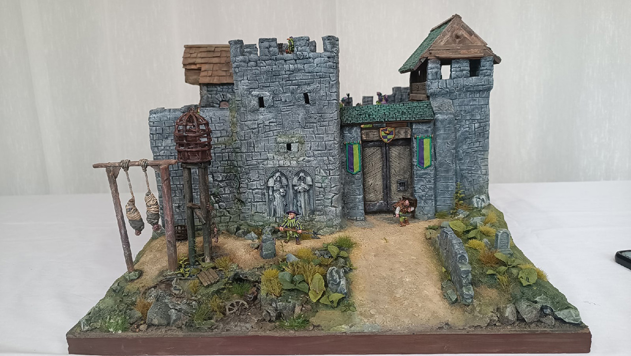 Dioramas and Vignettes: Medieval castle, photo #4