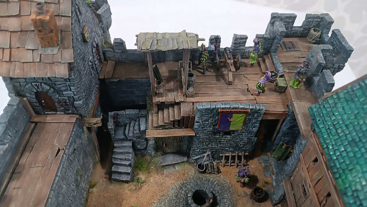 Dioramas and Vignettes: Medieval castle, photo #9