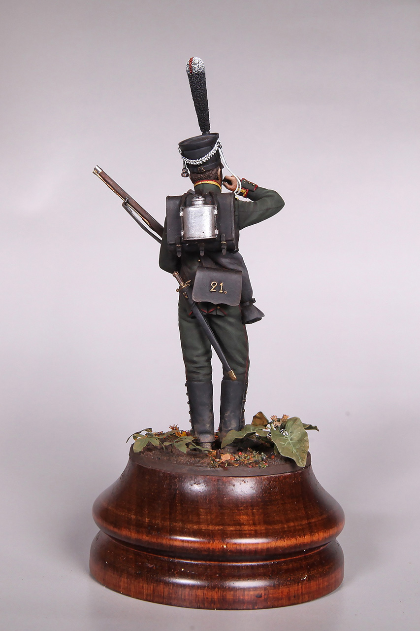 Figures: NCO, Grenadier company of 21st Chasseurs, 1812, photo #8