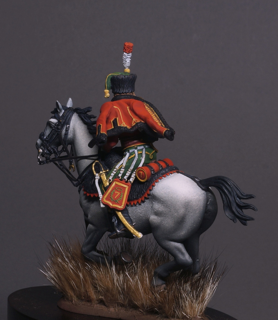 Figures: French bugler, 7th Hussars, photo #5