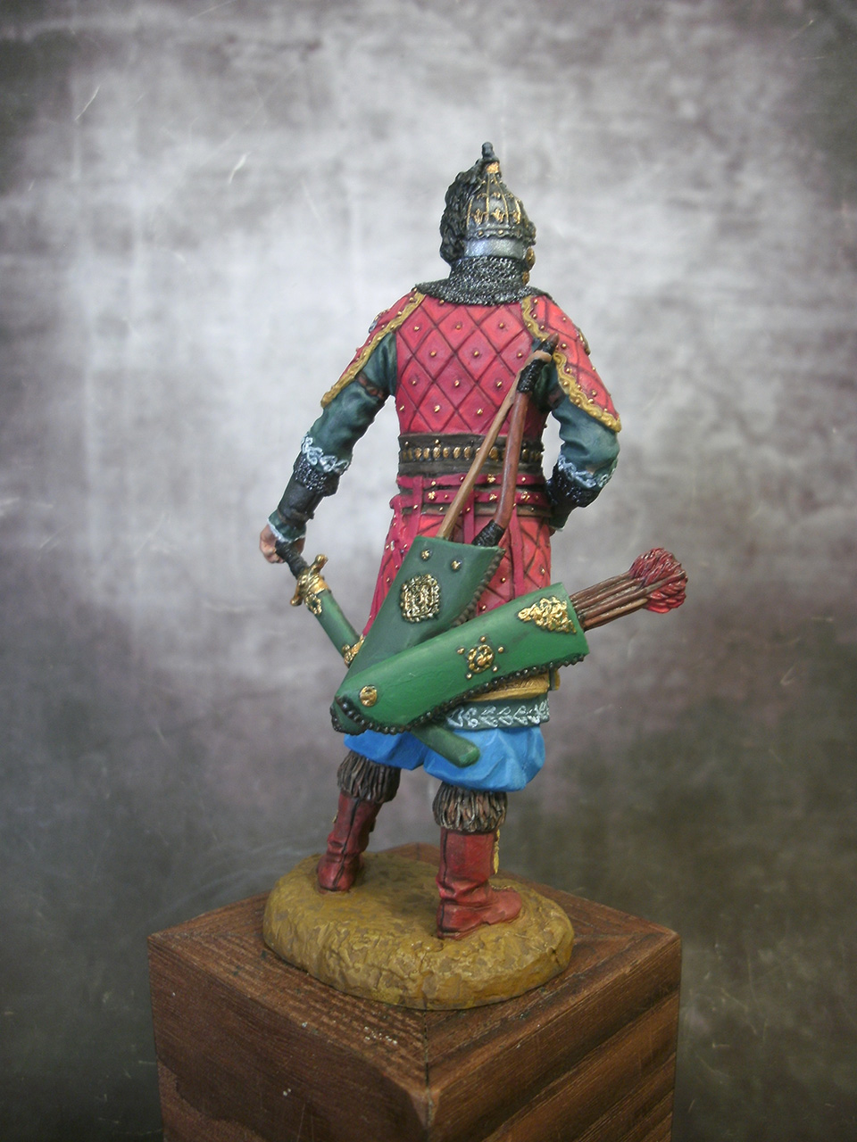Фигурки: Татарский знатный воин, XIV век, фото #6