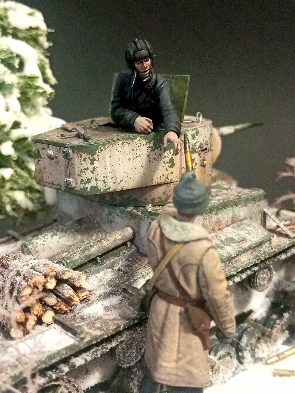 Dioramas and Vignettes: T-26, Winter war, photo #5