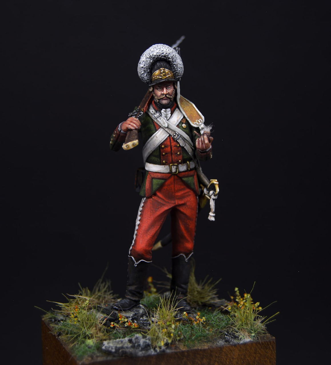 Фигурки: Рядовой гренадерских полков 18 век, Россия, фото #2