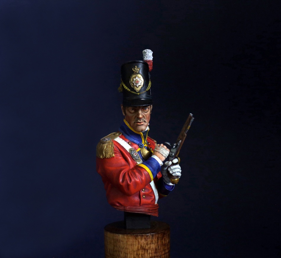 Figures: Officer, Coldstream Guards Waterloo, 1815, photo #1