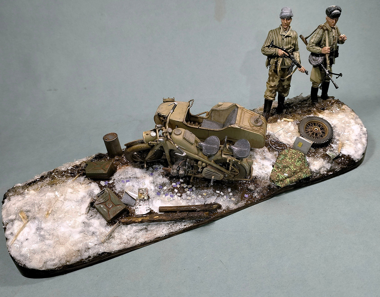 Dioramas and Vignettes: Trophy for a commander, photo #1