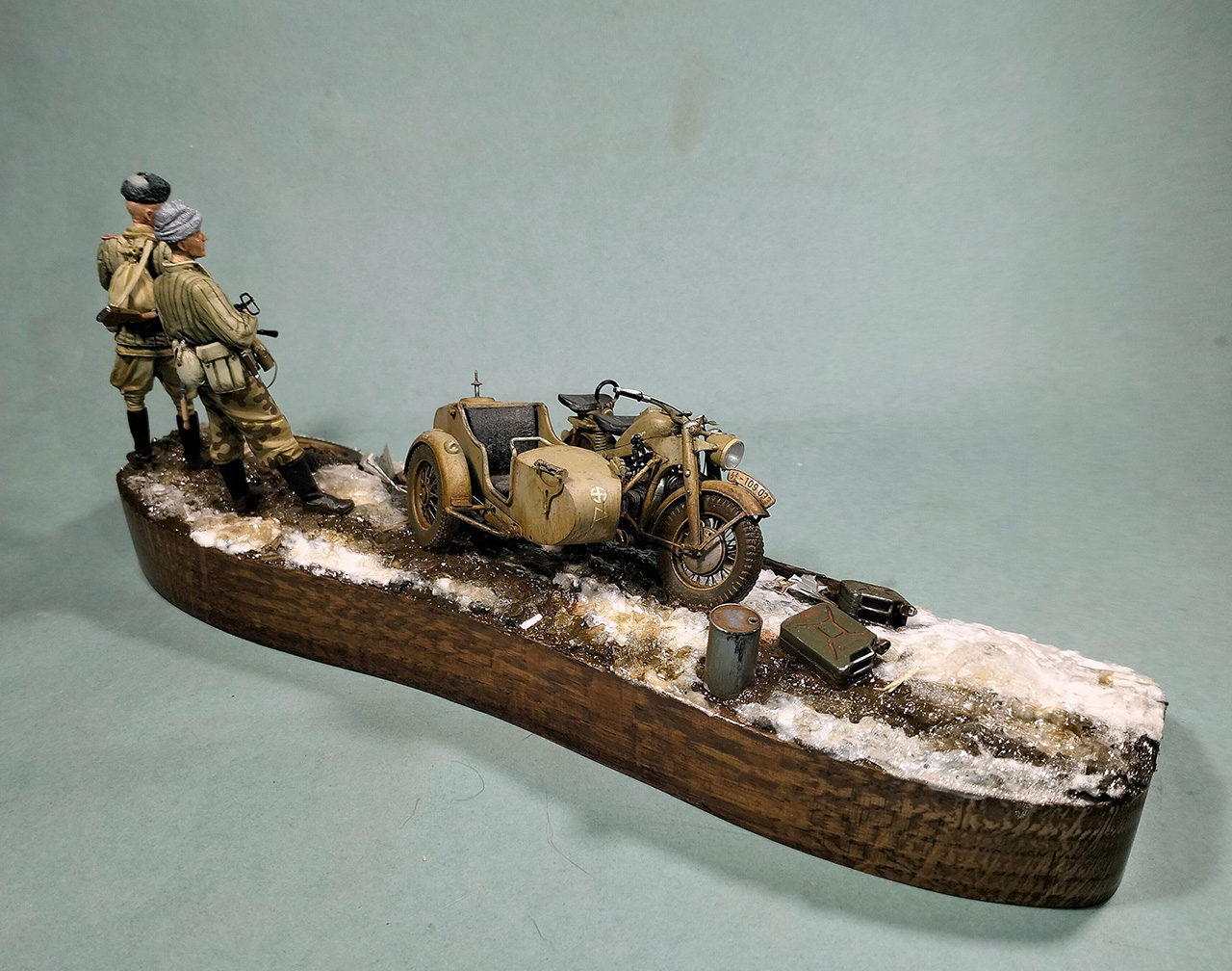 Dioramas and Vignettes: Trophy for a commander, photo #8