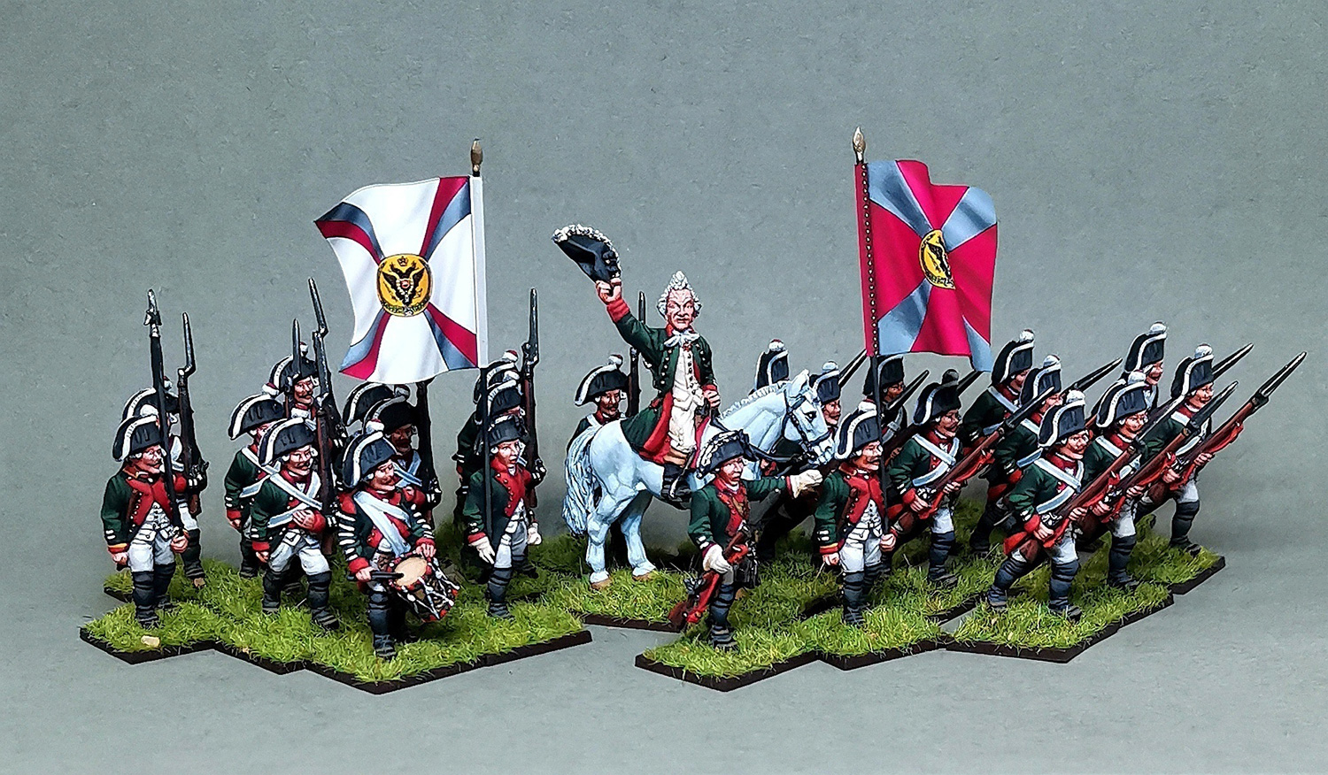 Фигурки: Мушкетёры Низовского полка в Заграничном походе 1799 г. , фото #1