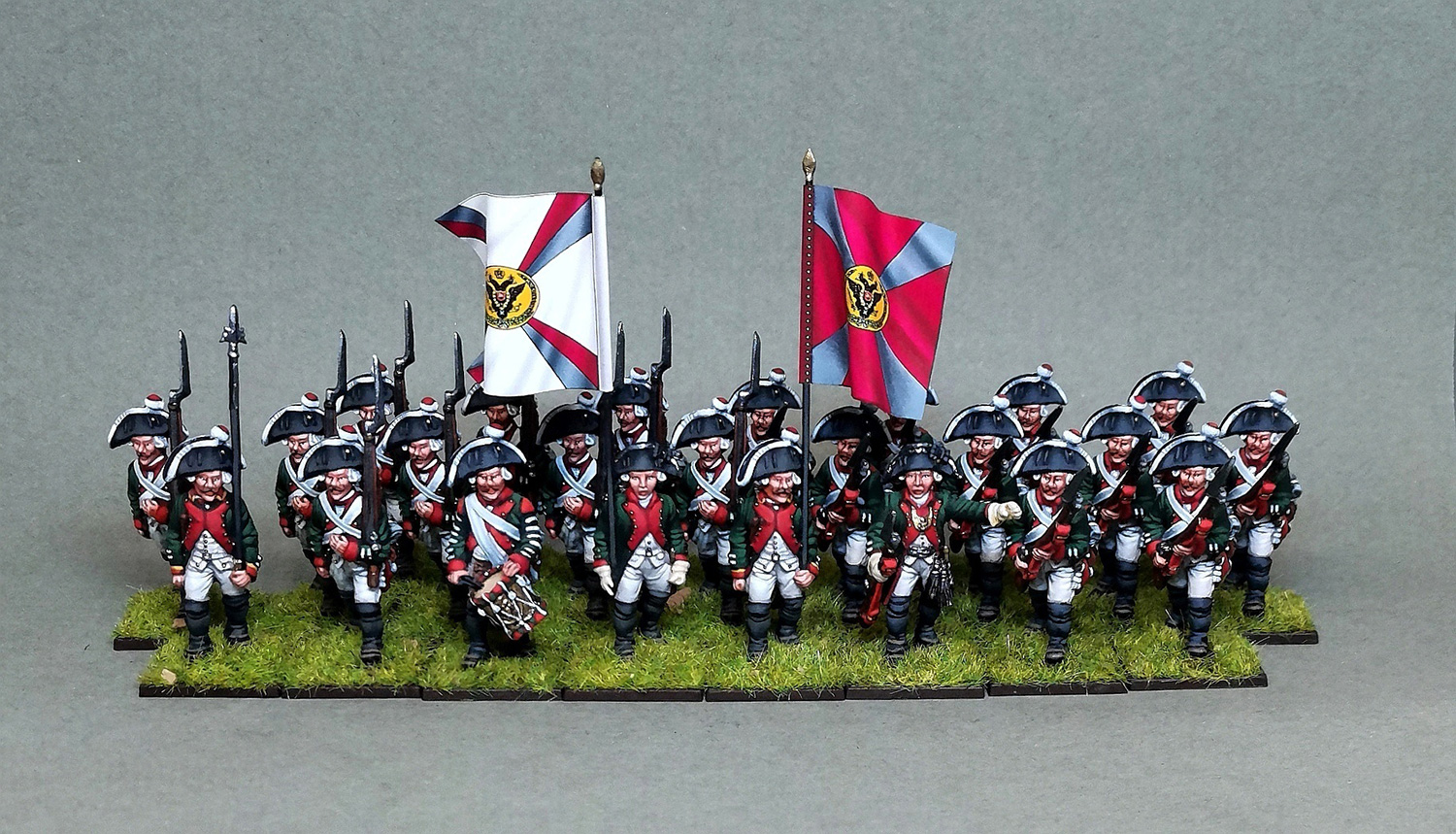 Фигурки: Мушкетёры Низовского полка в Заграничном походе 1799 г. , фото #2
