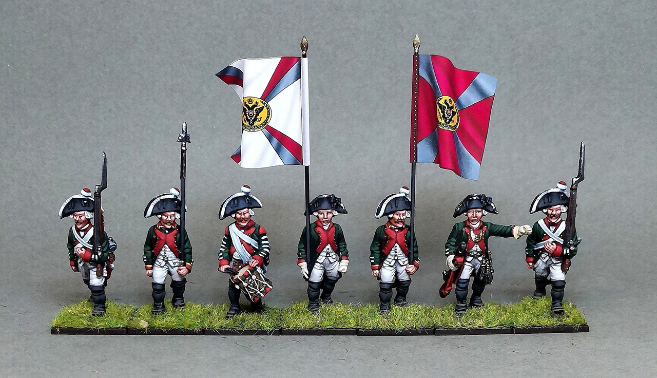 Figures: Nizovsky musketeers, 1799, photo #3