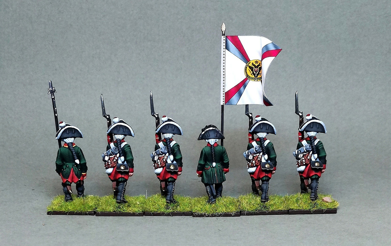 Figures: Nizovsky musketeers, 1799, photo #4