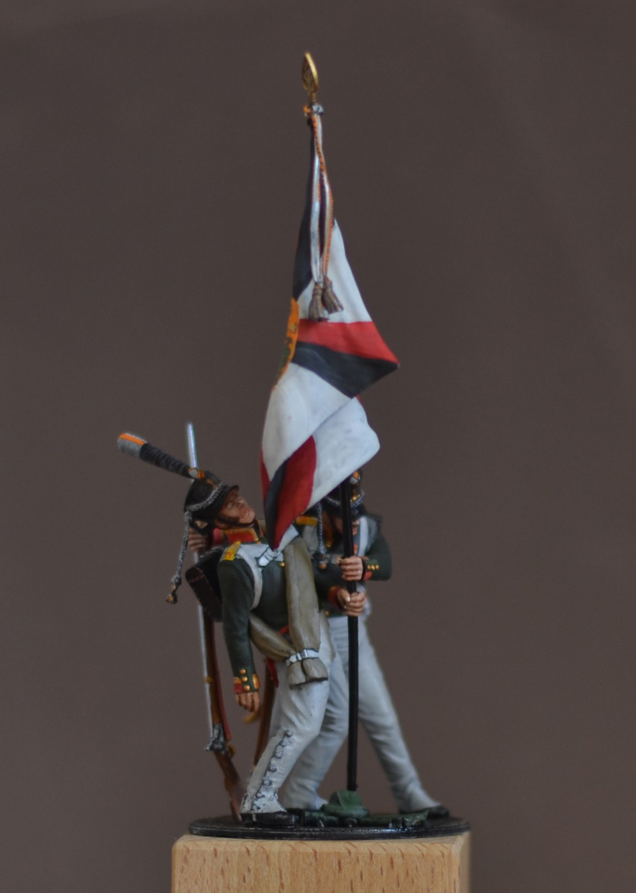 Figures: Selenginsky infantry regt. at Borodino, photo #3