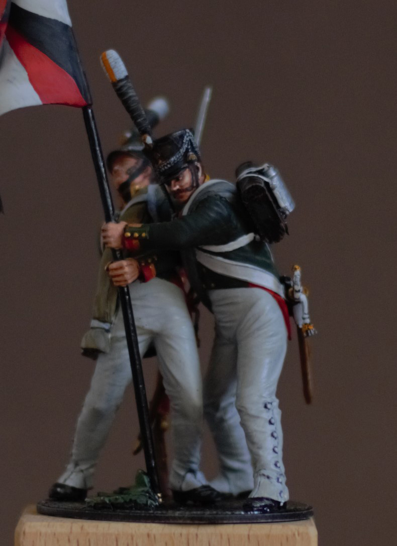 Figures: Selenginsky infantry regt. at Borodino, photo #6