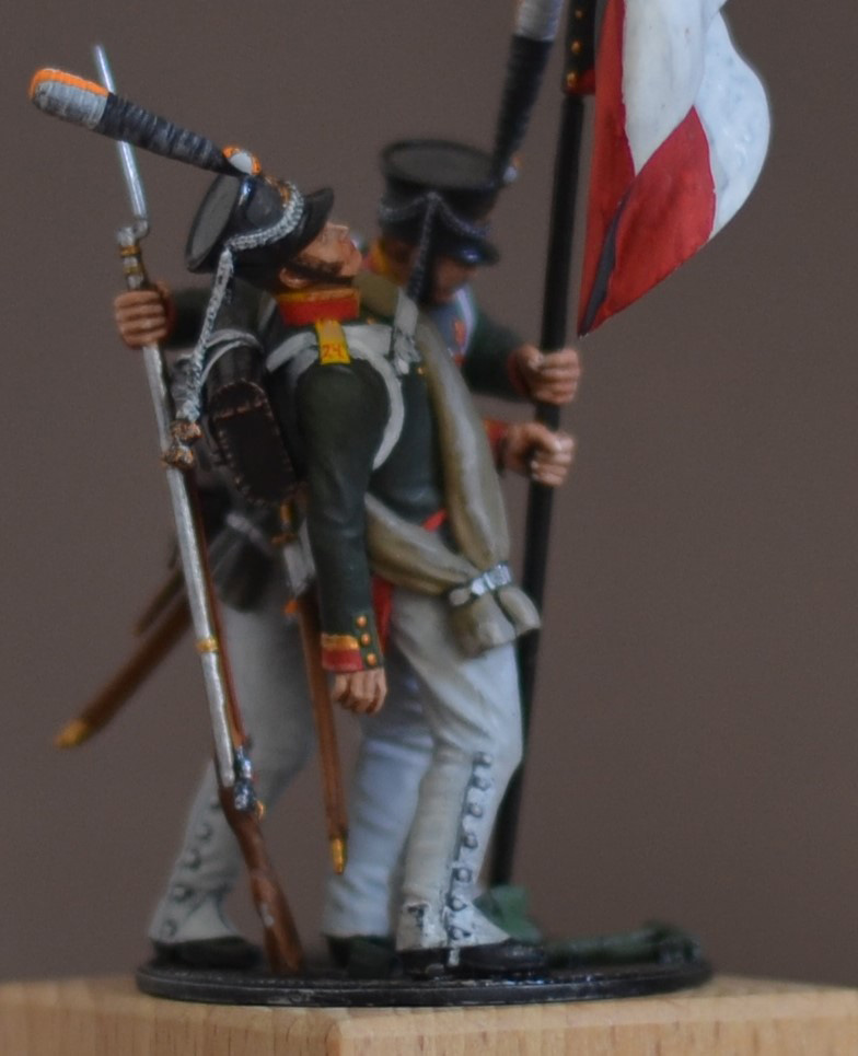 Figures: Selenginsky infantry regt. at Borodino, photo #8