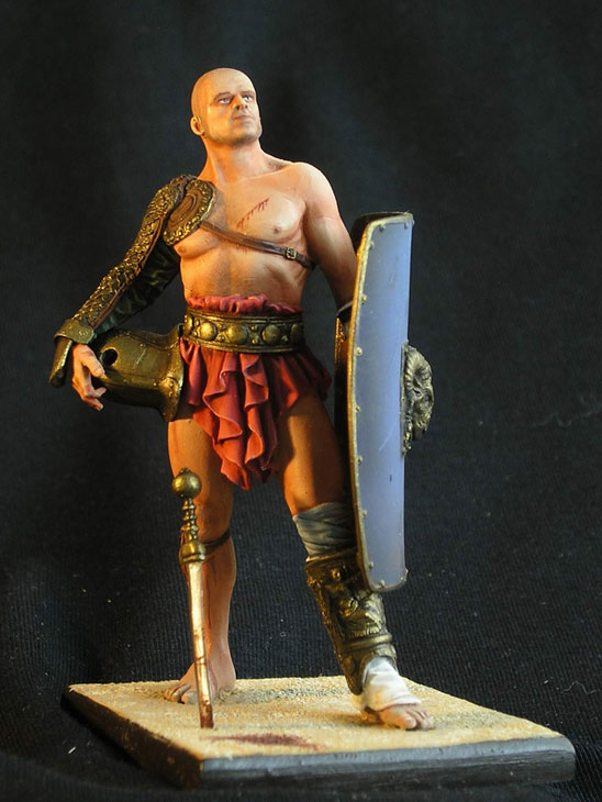Figures: Gladiator Secutor, 1st century B.C., photo #1