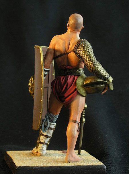 Figures: Gladiator Secutor, 1st century B.C., photo #4